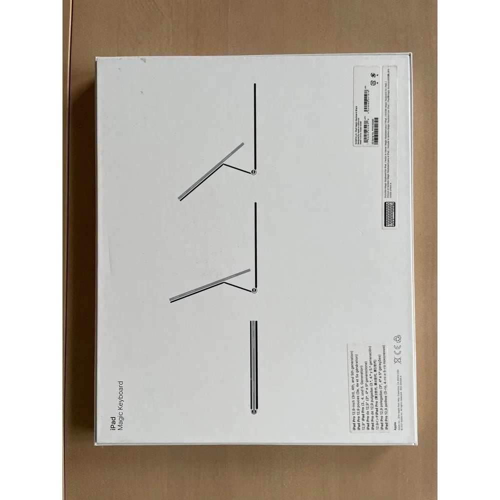 Apple Magic Keyboard iPad Pro 12.9 3rd 4th 5th Gen Black A2480 MJQK3LL/A